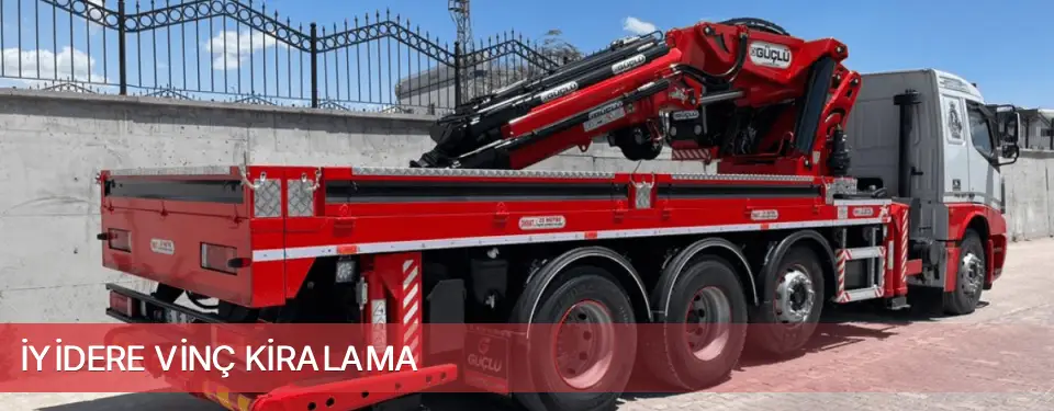 İyidere İlçemi Vinç Kiralama